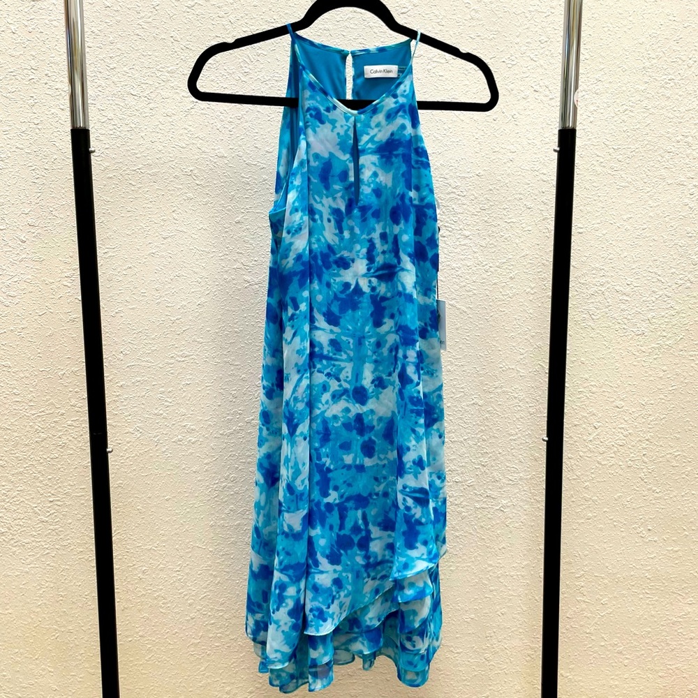 Blue Calvin Klein Dress